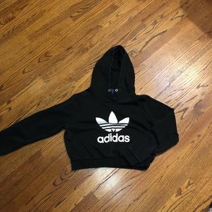 Adidas Cropped Hoodie